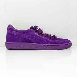 PUMA: Фиолетовые кроссовки Classics