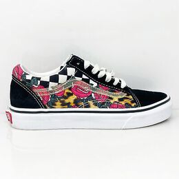 VANS: Чёрные кроссовки Off the Wall