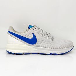 Nike: Серые кроссовки Air Zoom Structure 22