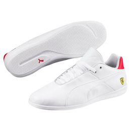 Puma: Белые кроссовки Ferrari