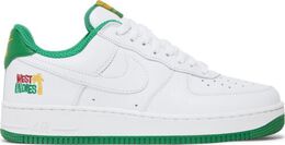 Nike: Белые кроссовки Air Force 1 Low Retro