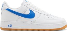 Nike: Белые кроссовки Air Force 1 Low Retro