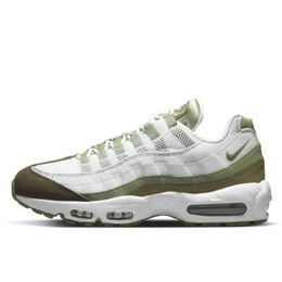 Nike: Белые кроссовки Air Max 95