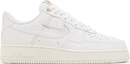 Nike: Белые кроссовки Air Force 1 Low