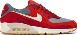 Nike: Красные кроссовки Air Max 90 PRM