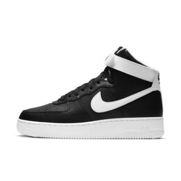 Nike: Чёрные кроссовки Air Force 1 High