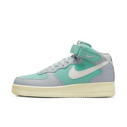 Nike: Зелёные кроссовки Air Force 1