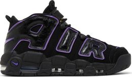 Nike: Чёрные кроссовки Air More Uptempo 96