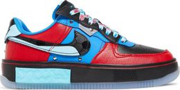 Nike: Чёрные кроссовки Air Force 1 Low