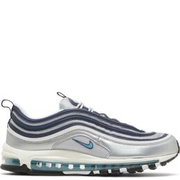 Nike: Серебристые кроссовки Air Max 97