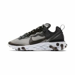 Nike: Чёрные кроссовки React Element 87