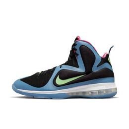 Nike: Синие кроссовки Lebron 9