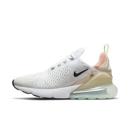 Nike: Белые кроссовки Air Max 270