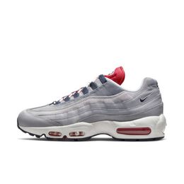 Nike: Серые кроссовки Air Max 95