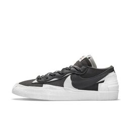 Nike: Чёрные кроссовки Blazer Low