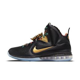 Nike: Чёрные кроссовки Lebron 9