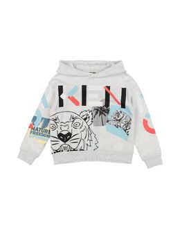 KENZO KIDS: Флисовый свитшот 