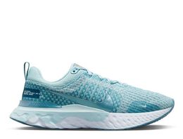 Nike: Синие кроссовки React Infinity Run Flyknit