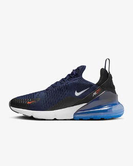 Nike: Синие кроссовки Air Max 270