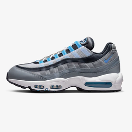 Nike: Серые кроссовки Air Max 95