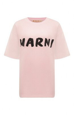 Marni: Хлопковая футболка