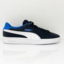 PUMA: Чёрные кроссовки Smash V2