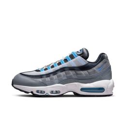 Nike: Голубые кроссовки Air Max 95