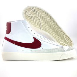 Nike: Белые кроссовки Blazer Mid 77