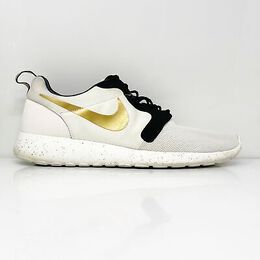 Nike: Белые кроссовки Roshe Run