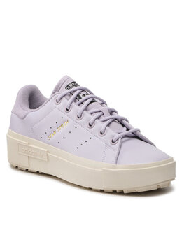 Adidas: Фиолетовые кеды  Stan Smith