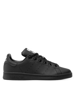 Adidas: Чёрные кеды  Stan Smith