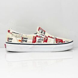 VANS: Бежевые кроссовки Off the Wall