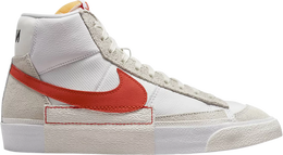 Nike: Белые кроссовки Blazer Mid 77