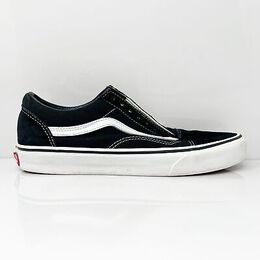 VANS: Чёрные кроссовки Off the Wall