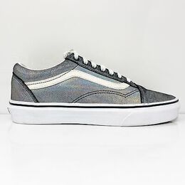 VANS: Серебристые кроссовки Off the Wall