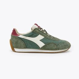 DIADORA HERITAGE: Зелёные кроссовки