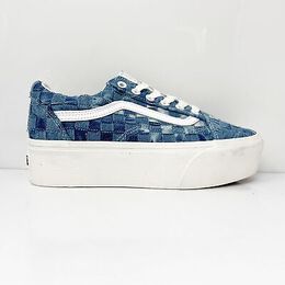 VANS: Синие кроссовки Off the Wall