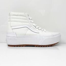 VANS: Белые кроссовки Sk8-Hi