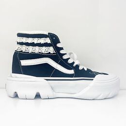 VANS: Чёрные кроссовки Sk8-Hi