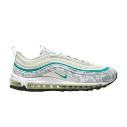 Nike: Зелёные кроссовки Air Max 97