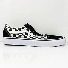 VANS: Чёрные кроссовки Off the Wall