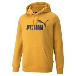 Puma: Жёлтый свитер Ess