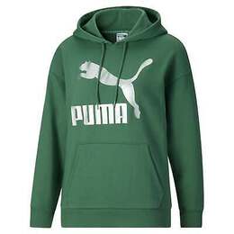 Puma: Зелёный свитер Classics