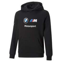 Puma: Чёрная толстовка BMW Motorsport