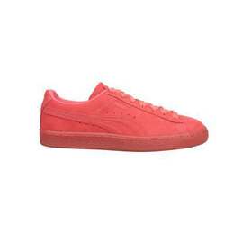 Puma: Розовые кроссовки Suede Classic