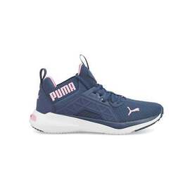 Puma: Синие кроссовки Enzo