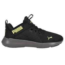 Puma: Чёрные кроссовки Enzo