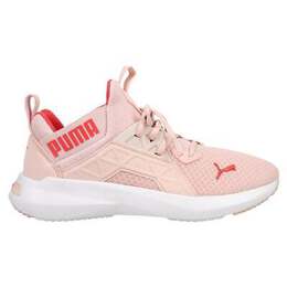 Puma: Розовые кроссовки Enzo