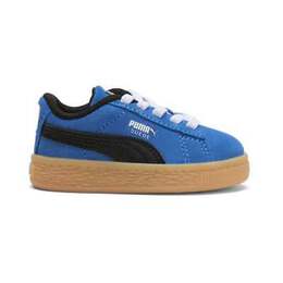 Puma: Синие кроссовки Suede Classic