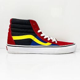 VANS: Красные кроссовки Sk8-Hi